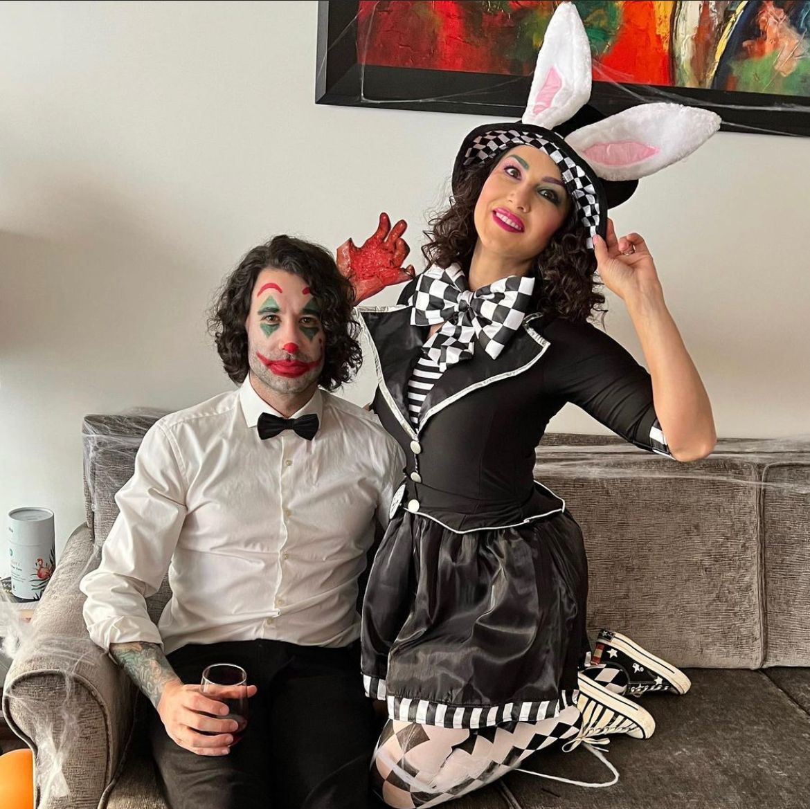 sunny leone with her husband